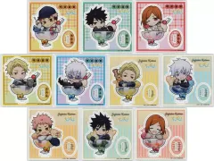 【中古】アクリルスタンド・アクリルパネル 全10種セット アクリルスタンド 「まるくじ 呪術廻戦 ちゃぽんっ!」 大吉