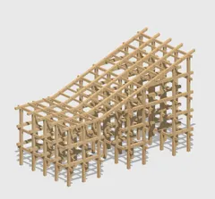 100分の1，2階建て内外模型『バルコニーBBQ！！』 100分の1，2階建て内外模型 『バルコニーでBBQ！！』 - メルカリ