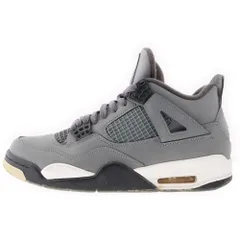 NIKE (ナイキ) AIR JORDAN 4 COOL GREY 308497-007 エアジョーダン4 クール グレー ハイカットスニーカー グレー US8.5/26.5cm