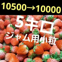 ジャム用小粒 5キロ 10000円 - メルカリ