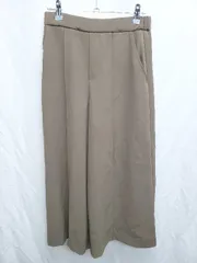 ◇ Θ le.coeur blanc ルクールブラン ワイドパンツ サイズ38 ブラウン レディース P  【1408200020641】