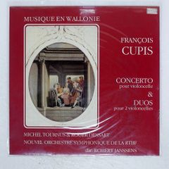 ベルギー盤 RTBF交響楽団/フランソワクピスデカマーゴ/CONCERTO POUR VIOLONCELLE & DUOS POUR 2 VIOLONCELLES/MW80046 LP