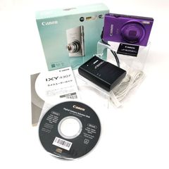 キャノン IXY 430F パープル　デジタルカメラ 動作確認済み 管理番号KKVUKO1282