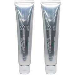 ● 2本セット ナカノ スタイリングワックス 3C 90g サロン専売 美容室専売 スタイリング ワックス ヘアクリーム ヘアセット 中野製薬 NAKANO メール便のサムネイル