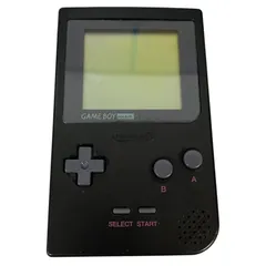 【管30660】ジャンク☆GAME BOY Pocket ゲームボーイポケット ブラック 本体のみ 通電確認済み