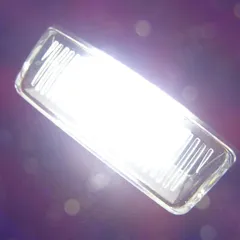 激白光! 交換式 ! LED ナンバー灯 ライセンス ランプ ヴォクシー 70 系 ZRR70G ZRR75G ZRR70W ZRR75W トランス-Ｘ X Z ZS V G‘ｓ　030408