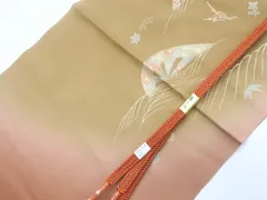 【一輝堂】リサイクル着物 和装小物 帯締め 帯揚げセット 帯締 帯揚 平組 暈し 25w09-10847