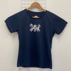 【新品・未使用】prince/プリンス　レディース　Tシャツ　半袖　ネイビー　WF2091