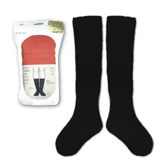 【新品】OKAMOTO まるでこたつソックス レディース 最強 人気 暖かい プレゼント おしゃれ 女性 レディース 秋冬 冷え対策 外出 旅行 外仕事 足 温活 防寒 学校 デスクワーク アウトドア 靴下サプリ 23-25cm 黒 ブラック メール便