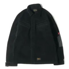 美品 WTAPS ダブルタップス シャツ サイズ:M ポーラテックフリース ヘリクルー ジップ 長袖 シャツ HELI CREW LS ブラック 黒 トップス カジュアルシャツ ミリタリー【メンズ】のサムネイル
