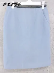 ◇ allureville アルアバイル パイピング ミニ タイト スカート サイズ1 ブルー レディース 【中古】 【1002801315856】のサムネイル