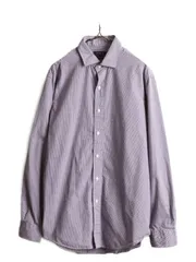 【お得なクーポン配布中!】 ポロ ラルフローレン ピンチェック 長袖シャツ L ワイシャツ カスタムフィット