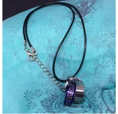 ペア2個　ダブル リング チタンペンダントレディース メンズ プレゼント