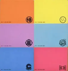 【中古】ノート・メモ帳 全6種セット シリコンメモ 「一番くじ ドラゴンボール HISTORY OF THE FILM」 H賞