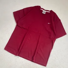 【希少】NIKE  00'sタグ　ワンポイント　刺繍　スウォッシュ　Tシャツ　XLサイズ　古着　ストリート　スケーター