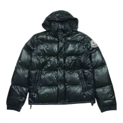 MONCLER モンクレール 国内正規品 スープリームスタグ ロゴワッペン ダウン ジャケット ブルガリア製 ブラック系【中古】のサムネイル