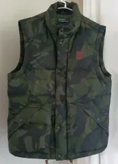 ポロ Ralph Lauren(ラルフローレン) カモフラ ダウンジャケット ベスト