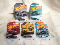 ホットウィール　ホンダ・シビック アニバーサリー 全５種セット　HONDS CIVIC ミニカー