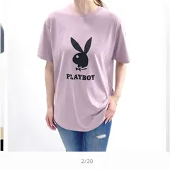 2024年最新】Playboyプレイボーイ Ｔシャツ（Mサイズ）レディースの