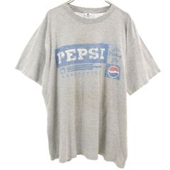 美品 80sPEPSI】ヴィンテージ Tシャツ ライトグレー M - メルカリ