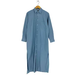 オーラリー AURALEE 23AW  WASHED FINX TWILL ONE-PIECE ウォッシュド フィンクス ツイル ワンピース レディース JPN：0 のサムネイル