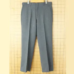 美品 70s シアーズ Sears ワークパンツ ブラック スラックス 古着 70年代 シアーズ Sears PERMA-PREST CLASSIC COLLECTION