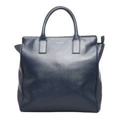 マイケルコース ハンドバッグ トートバッグ ネイビー レザー レディース Michael Kors【1-0107866】