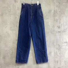 LAGUNAMOON ラグナムーン　ハイウエストセミワイドデニムパンツ　レディース　ブルー　　Mサイズのサムネイル