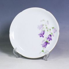 大倉陶園 花言葉シリーズ カンパニュラ プレート 19cm 1枚 バラ売り