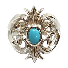 ［中古］正規品　Kenshiro ターコイズ付き　キャストリング　　20号 Kenshiro ケンシロウ キャスト リング 指輪 ターコイズ付き 20号