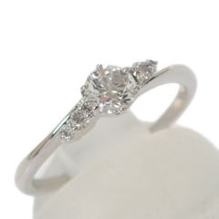 1/美品 田崎真珠 タサキ Pt950 ダイヤ0.33 VVS2 リング 指輪 - メルカリ