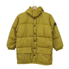 ジュンコ・コシノ ダウンジャケット ジャンパー アウター キッズ 男の子用 140サイズ カラシ色 JUNKO KOSHINO 【中古】