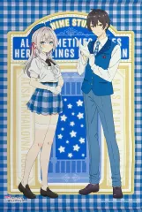 【中古】タペストリー 久世政近＆アリサ・ミハイロヴナ・九条(アーリャ) B2タペストリー STUDIO CAST ver. 「時々ボソッとロシア語でデレる隣のアーリャさん」