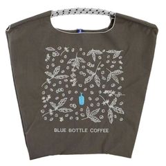 新品【Ball&Chain】BLUE BOTTLE COFFEE ボールアンドチェーン 収納袋ショッピングバッグ 新品エコバッグ M
