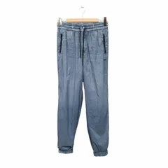 DIESEL ディーゼル DIESEL SPORT A09397 デニム 転写 プリント ナイロンイージー パンツ 裏地メッシュ サイズM