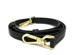 ■極美品■ MICHAEL KORS マイケルコース レザー バッグ用 ショルダーストラップ 斜め掛け レディース ブラック系 BP5538