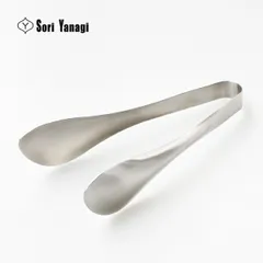 【新品】【1点販売】柳宗理[ヤナギ ソウリ] ステンレストング(穴なし) [スパチュラ シルバー 洗いやすい 衛生的 シンプル 洗練 調理道具 日本製 一生もの]のサムネイル