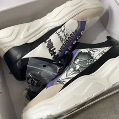 定価4.7万 +TSUBASA キャプテン翼 コラボ sneaker VIOLET 23FA-S スニーカー プラスツバサのサムネイル