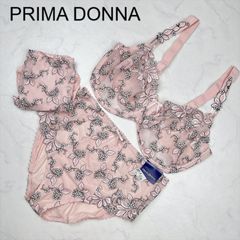 【新品タグ付き】PRIMA DONNA　プリマドンナ　ブラジャー　E115　ショーツ　46　ランジェリー　下着　プレゼント　ギフト　レース　刺繍