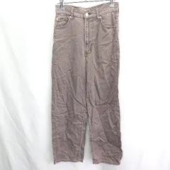 ◇ Θ SENSE OF PLACE by URBAN RESEARCH ストレートパンツ サイズS ブラウン レディース E  【1410100046669】