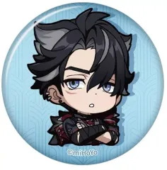 【中古】バッジ・ビンズ リオセスリ デフォルメスタンプシリーズ缶バッジ フォンテーヌ廷 「原神」