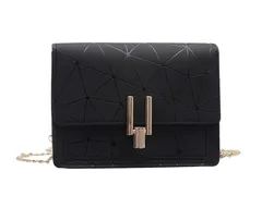 [ドナリー] ショルダーバック 斜めがけ 小さめポシェット クラッチ 韓国風 ミニバック レディース (シルバー) [シルバー]