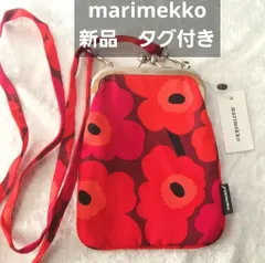 【新品タグ付き】marimekko マリメッコ ガマ口ポシェット RIMMI MINI UNIKKO ウニッコ《0222-01》