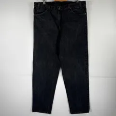 古着 90's/90年代 ヴィンテージ リーバイス Levi's USA製 デニムパンツ 550 ジーパン バギー テーパード 大きいサイズ オーバーサイズ w42 L30  ブラック メンズ