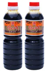 ＠送料込み   鹿児島の甘い醤油　かねよ　母ゆずり５００ｍｌ　２本セット　※濃口・薄口本数選べます   賞味期限満タンのサムネイル
