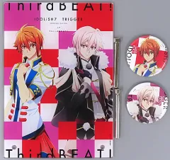 【中古】グッズセット [単品] 七瀬陸＆九条天 アクリルパネル＆缶バッジ(2個セット) 「Blu-ray アイドリッシュセブン Third BEAT! 第10巻 ナナイロストア限定版」 同梱特典