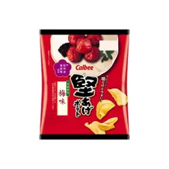 カルビー 堅あげポテト 梅味 12袋のサムネイル