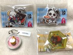 くら寿司　すしペット　ラバーアクセサリー・箸置き・キーホルダー　4点セット