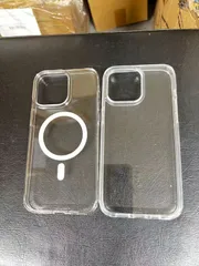 iPhone15promax クリア ケース カバー 黄変防止 透明 MagSafe対応 ワイヤレス充電対応 マグネット搭載 耐衝撃 アイフォン 自動吸着 高透過率