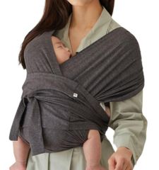 【美品】コニー 抱っこ紐 スリング チャコール 2XS